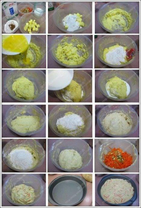 胡萝卜坚果蛋糕的做法