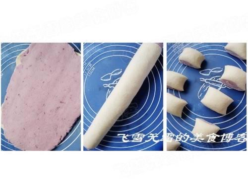 紫薯双色馒头的做法
