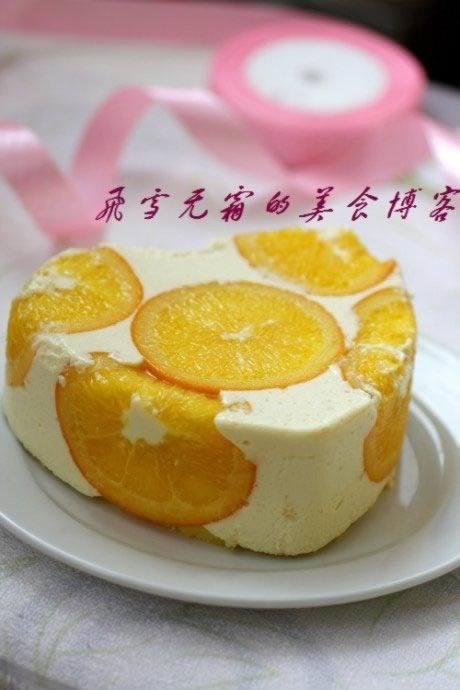香橙卡士达慕司的做法