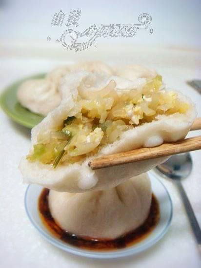 大头菜粉丝包的做法