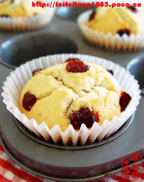 蔓越梅松饼的做法