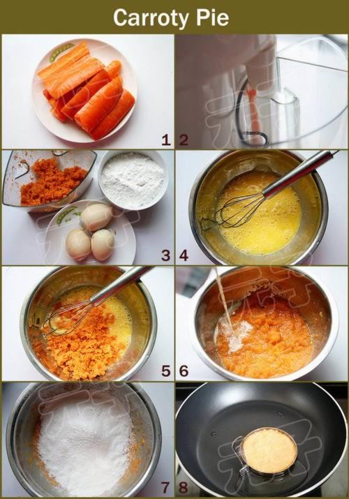 胡萝卜小饼的做法