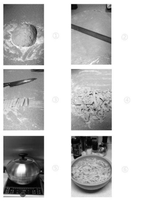 豇豆肉卤手擀面的做法