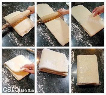 千层酥皮面团的做法
