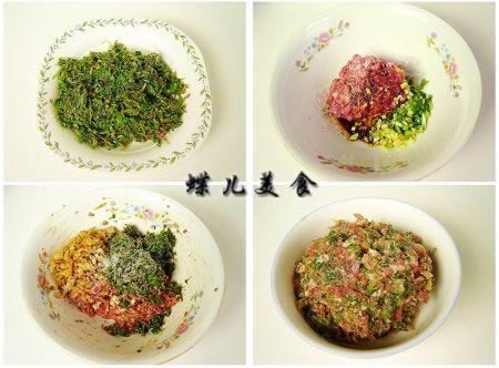 鸡汤萝卜苗猪肉馄饨的做法