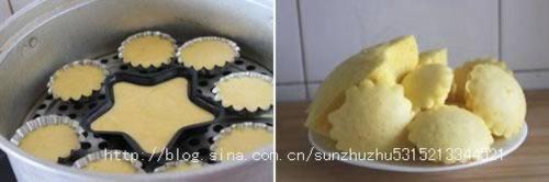 清蒸柠檬小蛋糕的做法