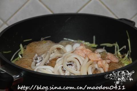 海鲜炒米粉的做法