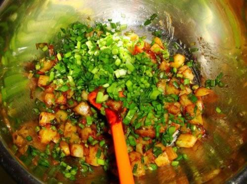 土豆馅馒头的做法