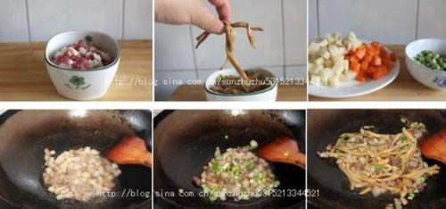 黄花卤刀削面的做法