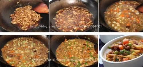 黄花卤刀削面的做法