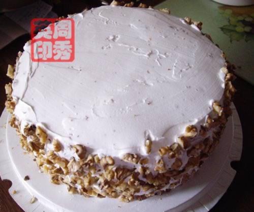 巧克力核桃蛋糕的做法