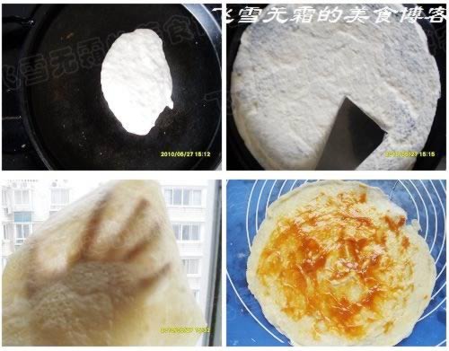 焦糖酱卷饼的做法