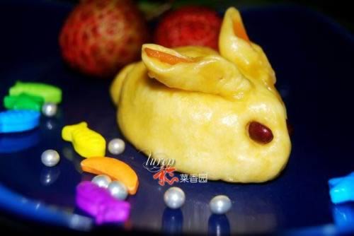 南瓜玉兔的做法