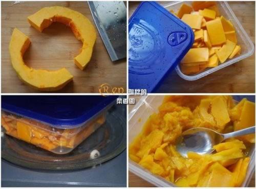 南瓜玉兔的做法