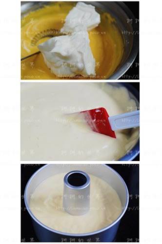 南瓜戚风蛋糕的做法