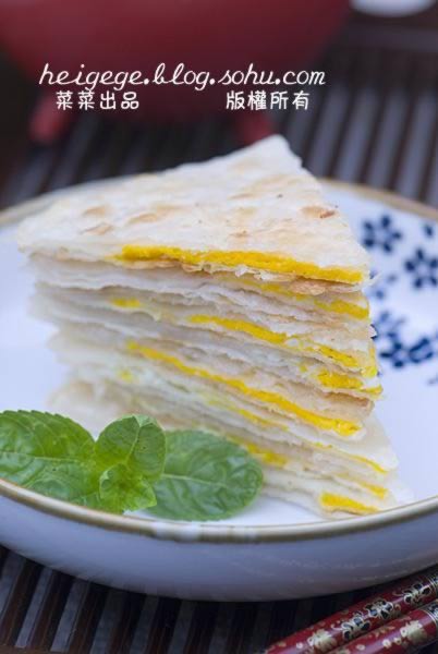 糖酥鸡蛋灌饼的做法