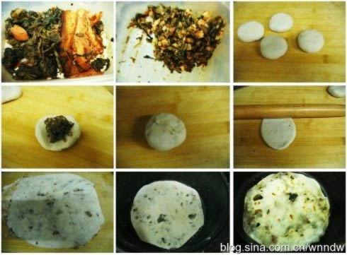 梅菜扣肉饼的做法