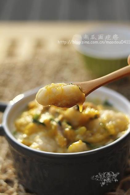 南瓜面疙瘩的做法