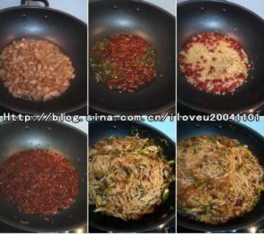 鸡肉炒米粉的做法