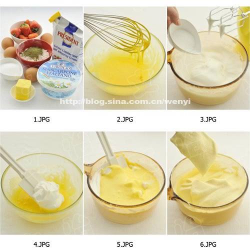 抹茶草莓蛋糕卷的做法