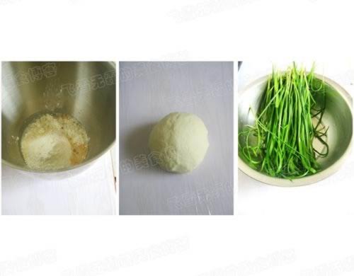 韭菜鸡蛋包子的做法