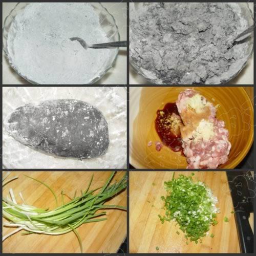 黑玉珍珠饺的做法