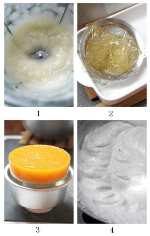 蜜桃慕斯蛋糕的做法