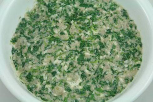 荠菜冬笋猪肉水饺的做法