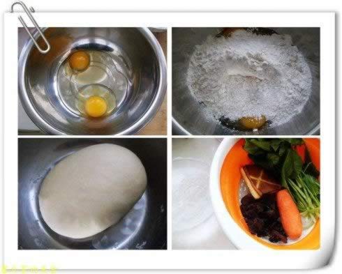 菠菜盒子的做法