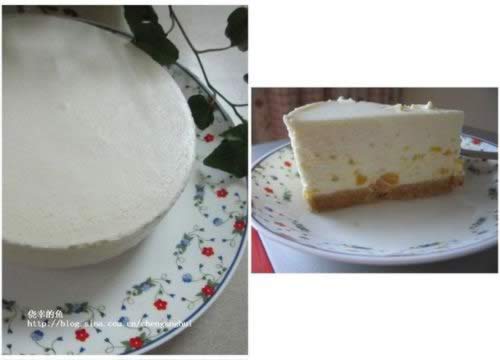榴莲冻芝士蛋糕的做法