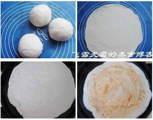 咖喱鸡肉薄底批萨的做法