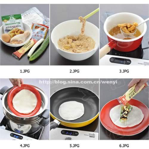 肯德基老北京鸡肉卷的做法