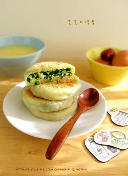 韭菜馅饼的做法