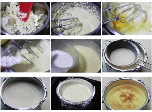 芒果慕斯芝士蛋糕的做法