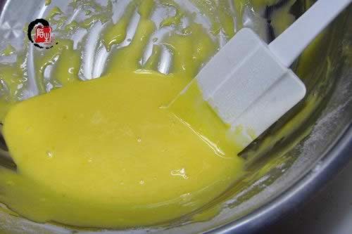 彩贝蜜豆蛋糕的做法