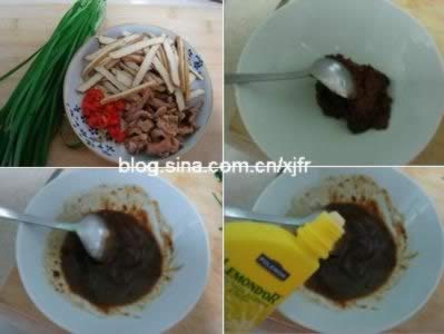 香干韭菜炒面的做法