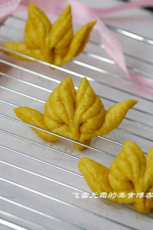 南瓜双桃夹的做法