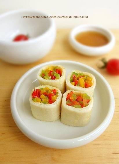 韩味蔬菜卷的做法