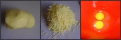 香肠土豆丝饼的做法