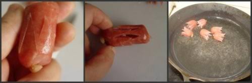 香肠土豆丝饼的做法