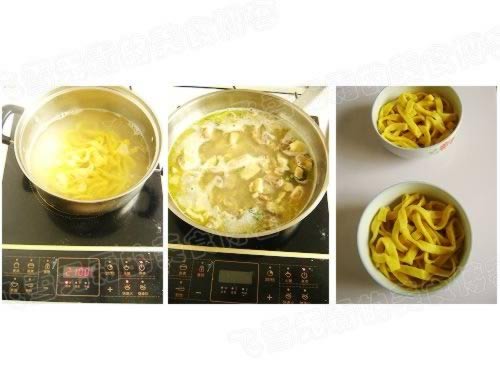 鸡汤手擀面的做法