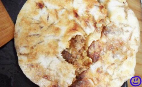 电饼铛猪肉粉条馅饼的做法