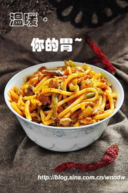 家庭版新疆炒米粉的做法