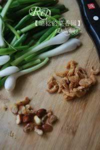 海米葱油拌面的做法