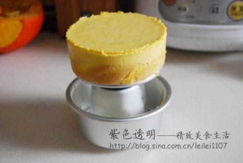 南瓜草莓慕斯蛋糕的做法