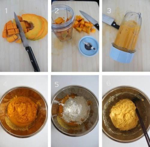 三鲜南瓜团子的做法