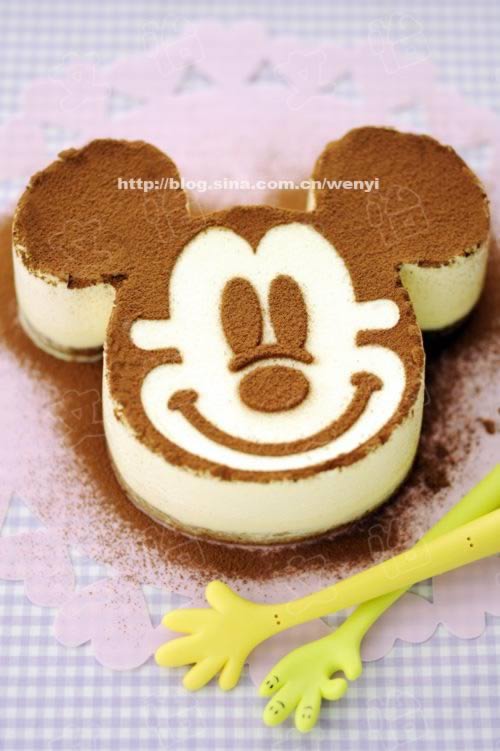 米老鼠椰香慕斯的做法