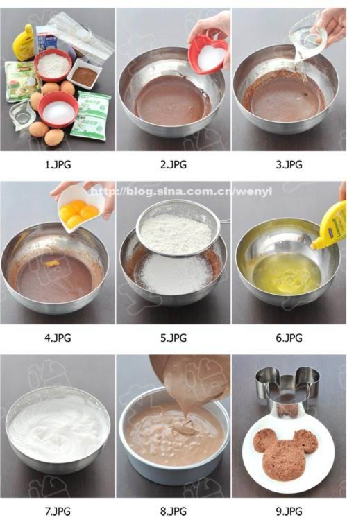 米老鼠椰香慕斯的做法