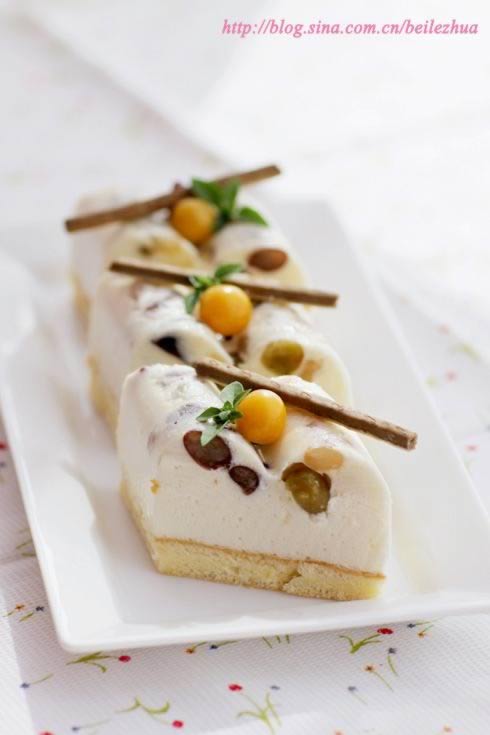 椰香蜜豆慕斯的做法