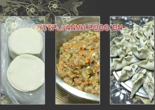 葱肉灌汤水饺的做法